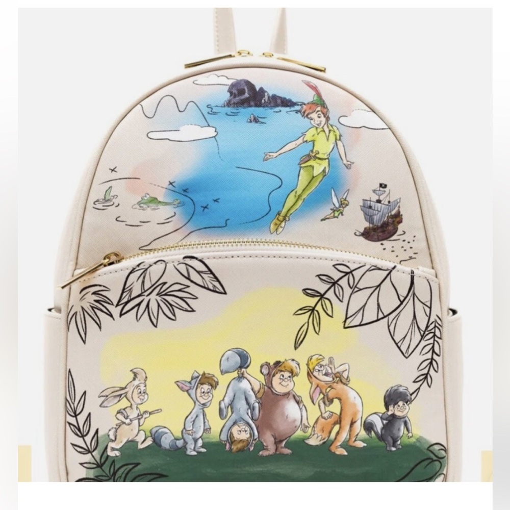 Danielle Nicole Peter Pan Pastel Backpack NWT